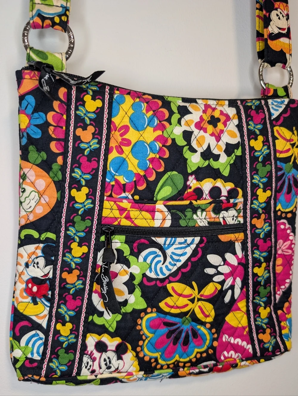 Vera Bradley Mickey & Minnie Mouse Disney Authentic Collection Crossbody Bag - Picture 3 of 12